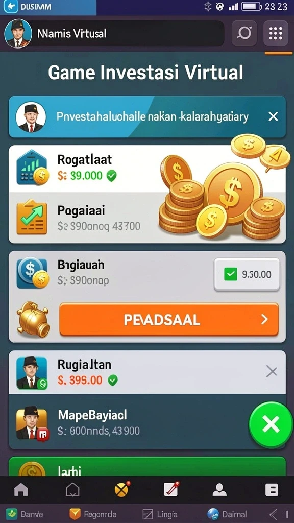 Screenshot menampilkan mode permainan baru yang inovatif.