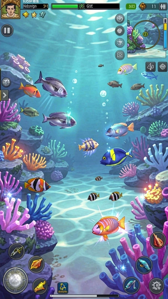 Screenshot aksi seru dalam mode permainan multiplayer.