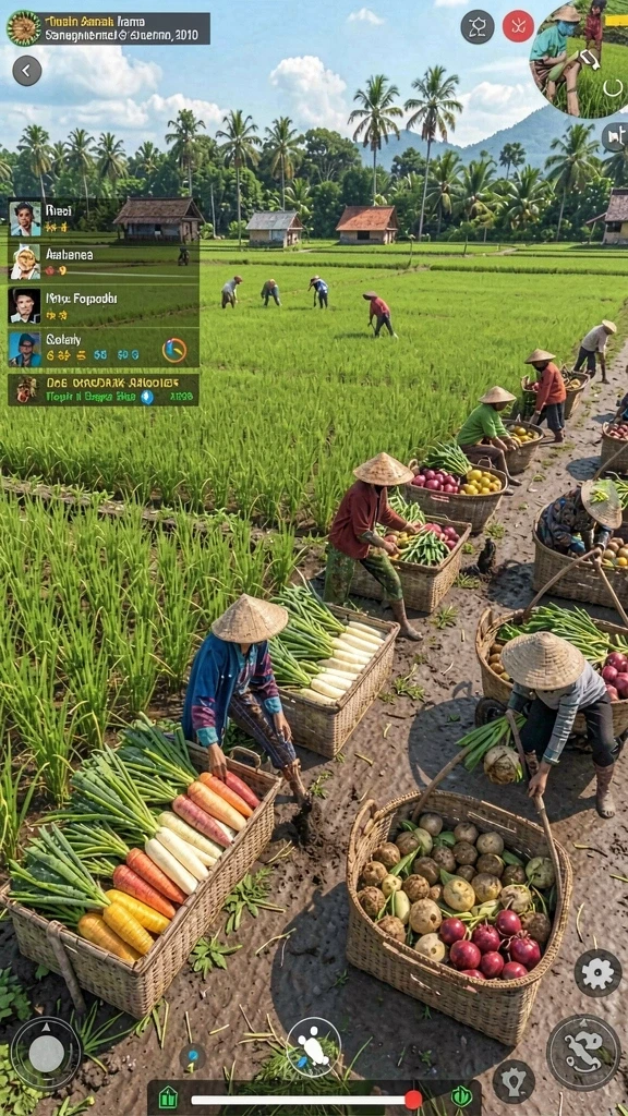 Tampilan utama 68IDN dengan karakter yang menarik.