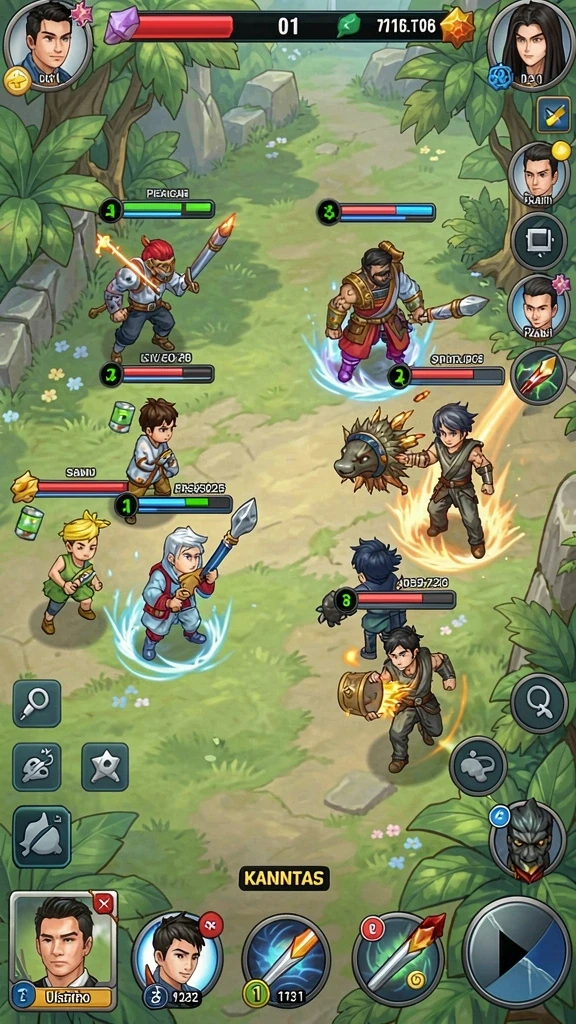 Gameplay seru yang memikat perhatian pemain.