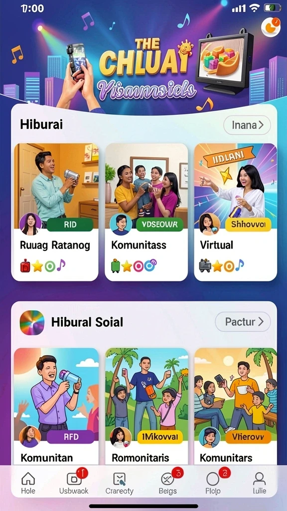 Berbagai level menantang yang selalu diperbarui.