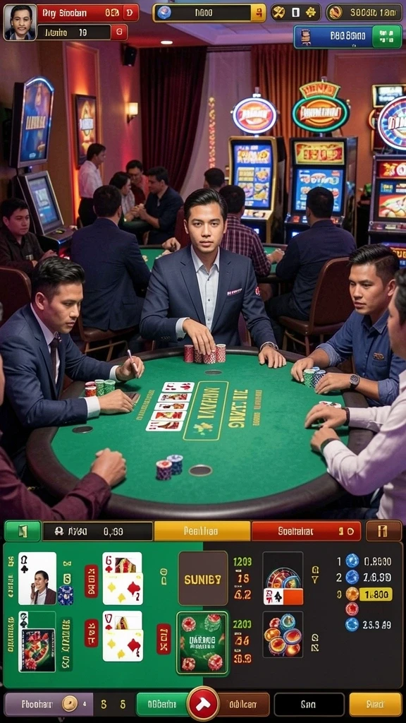 Screenshot menampilkan berbagai tema slot yang tersedia.