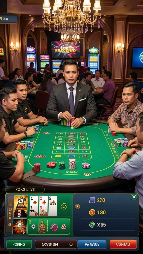 Screenshot menunjukkan fitur bonus putaran gratis yang menarik.