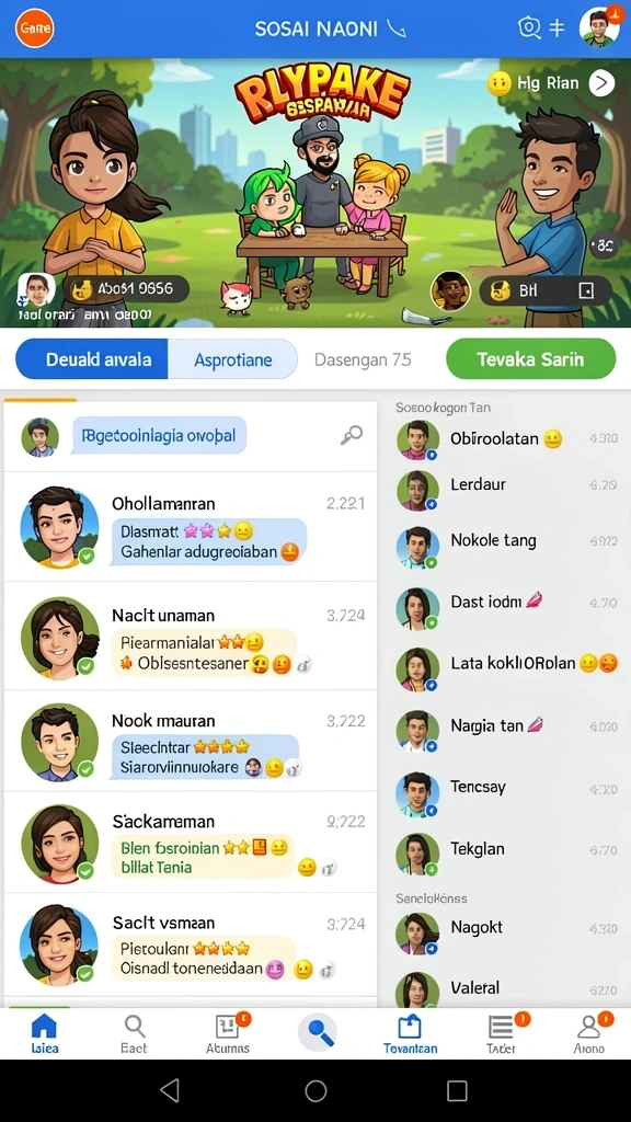 Screen 1: Tampilan awal permainan 99SL yang menarik.