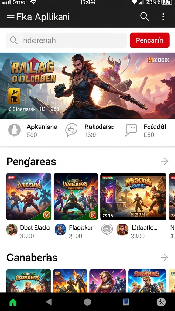 Screenshot menunjukkan aksi seru dalam permainan ABC33.