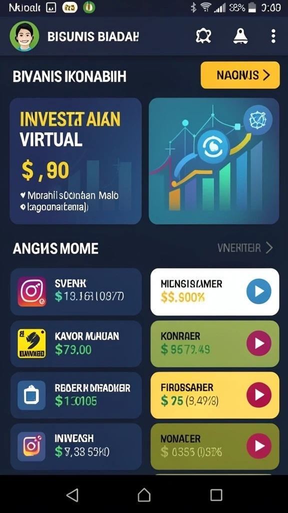 Fitur sosial untuk berinteraksi dengan pemain lain.