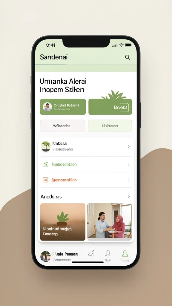 Tampilan antarmuka yang intuitif dan menarik.