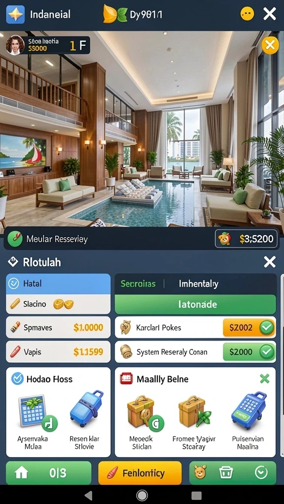 Tampilan antarmuka yang intuitif dan menarik.