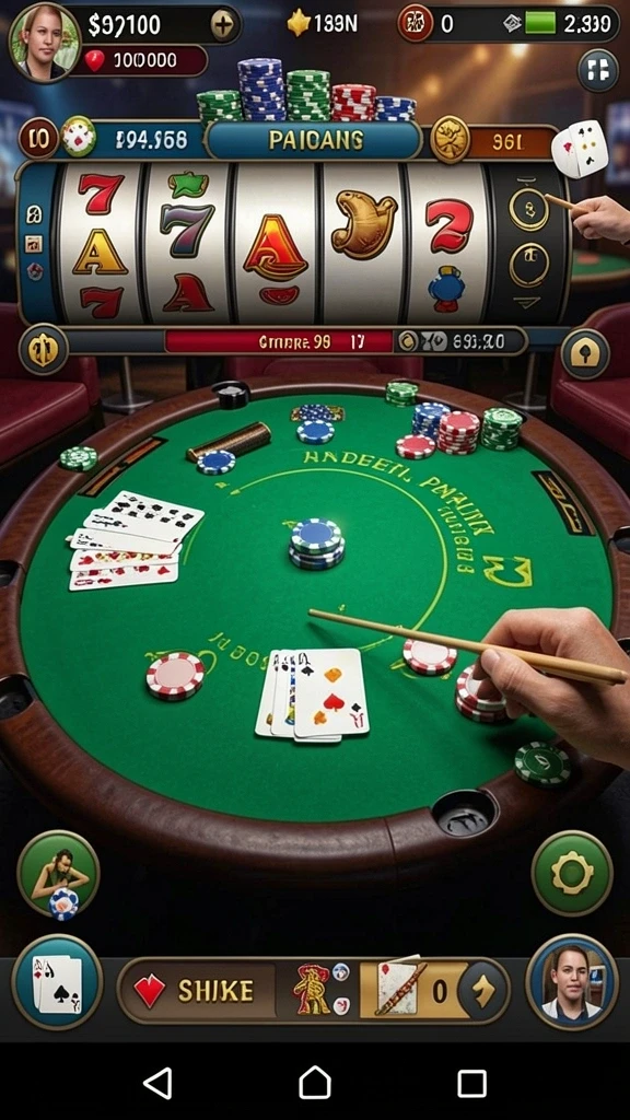 Tampilan menu utama yang intuitif dan menarik.
