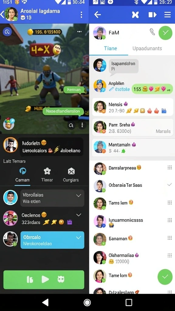 Tampilan antarmuka pengguna yang menarik dan intuitif.