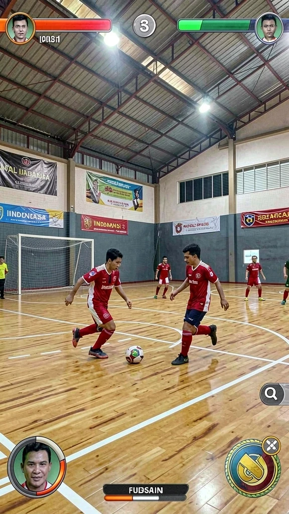 Tampilan antarmuka yang intuitif dan user-friendly.