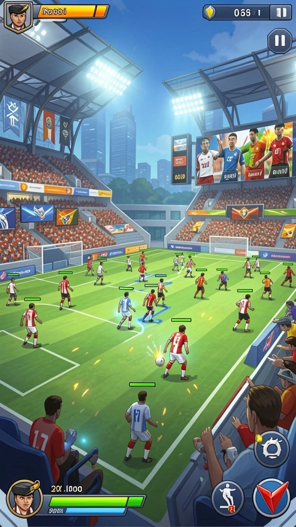 Fitur multiplayer untuk bermain dengan teman.