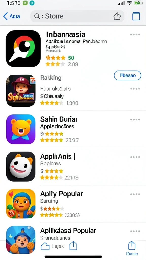 Screenshot memperlihatkan karakter-karakter unik dalam BBCA4D.