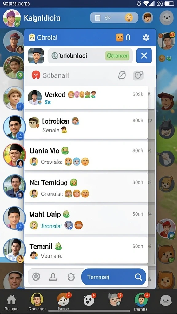 Fitur multiplayer online untuk bersaing dengan pemain lain.
