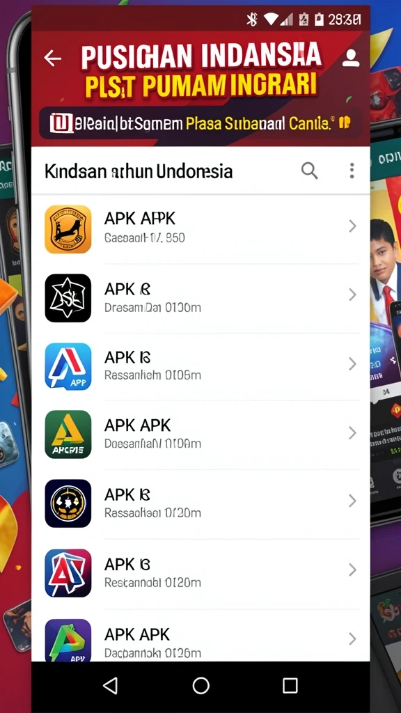 Tampilan awal yang menarik dan mudah dinavigasi.