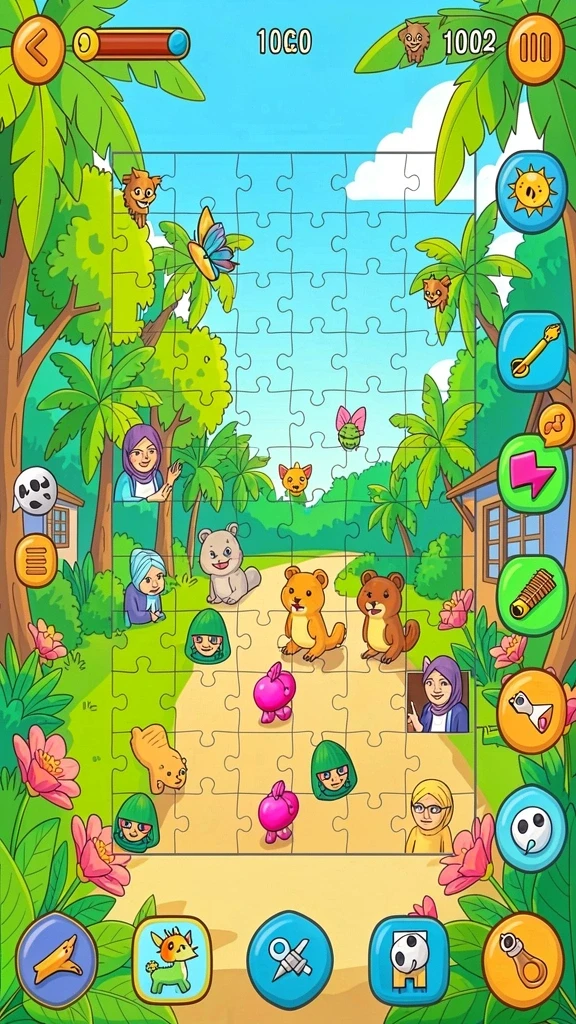 Tangkapan layar fitur multiplayer yang seru dan interaktif.