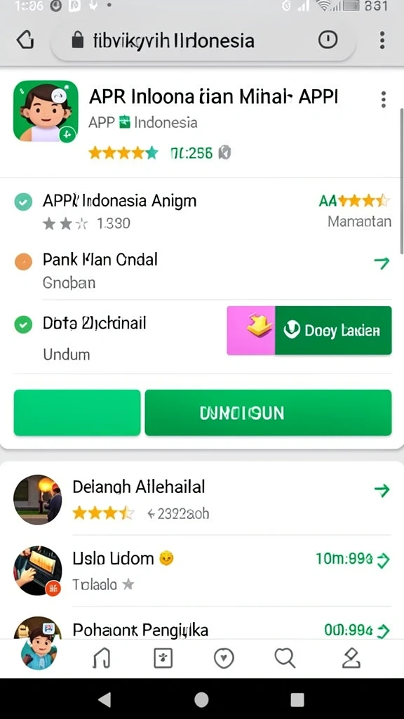 Tampilan antarmuka yang menarik dan mudah digunakan.
