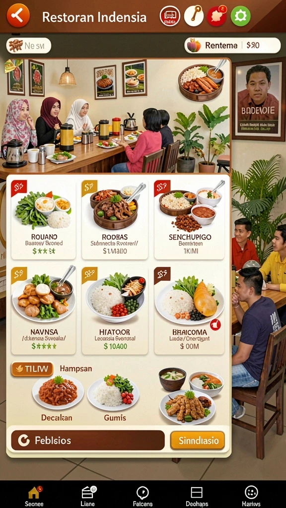 Tangkapan layar antarmuka yang intuitif dan ramah pengguna.