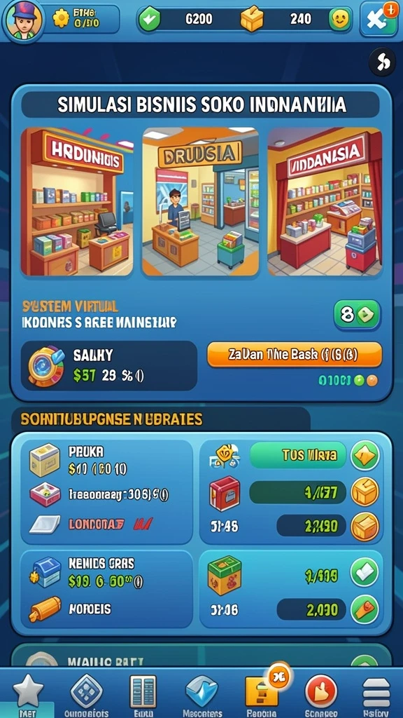 Berbagai karakter unik untuk dipilih dan dimainkan.