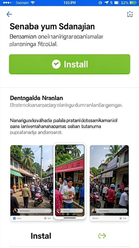 Tampilan antarmuka yang ramah pengguna.