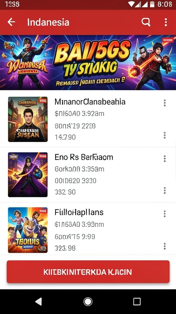 Tampilan awal aplikasi JANDA4D yang menarik.
