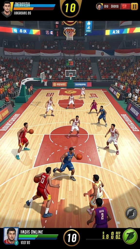 Screenshot memperlihatkan mode multiplayer yang seru dan kompetitif.