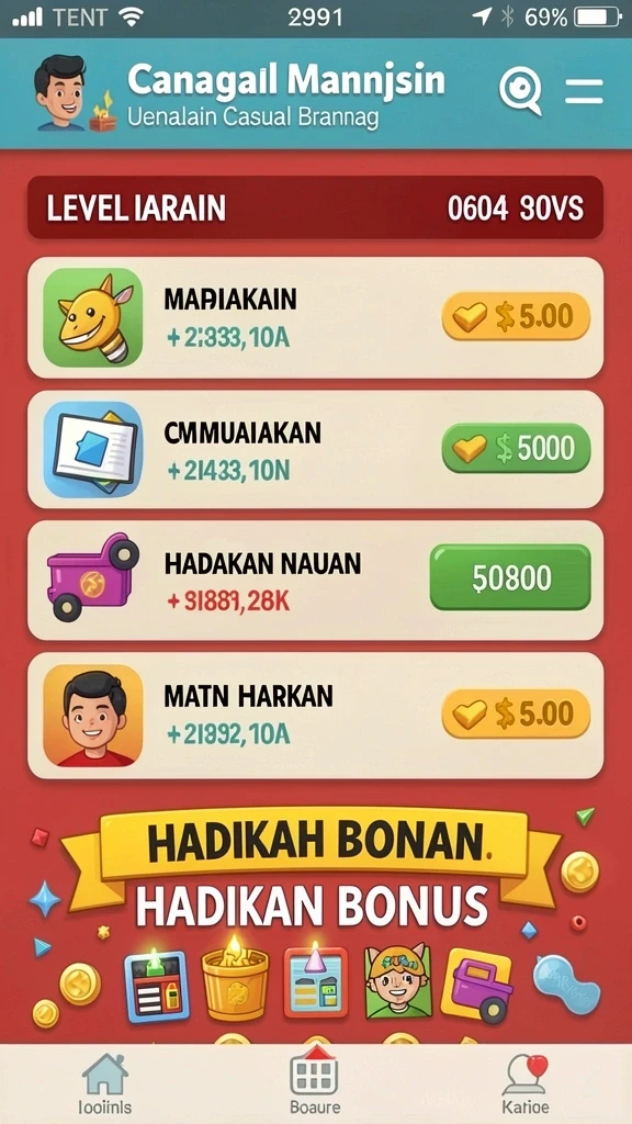 Gameplay seru dengan berbagai misi yang menantang.