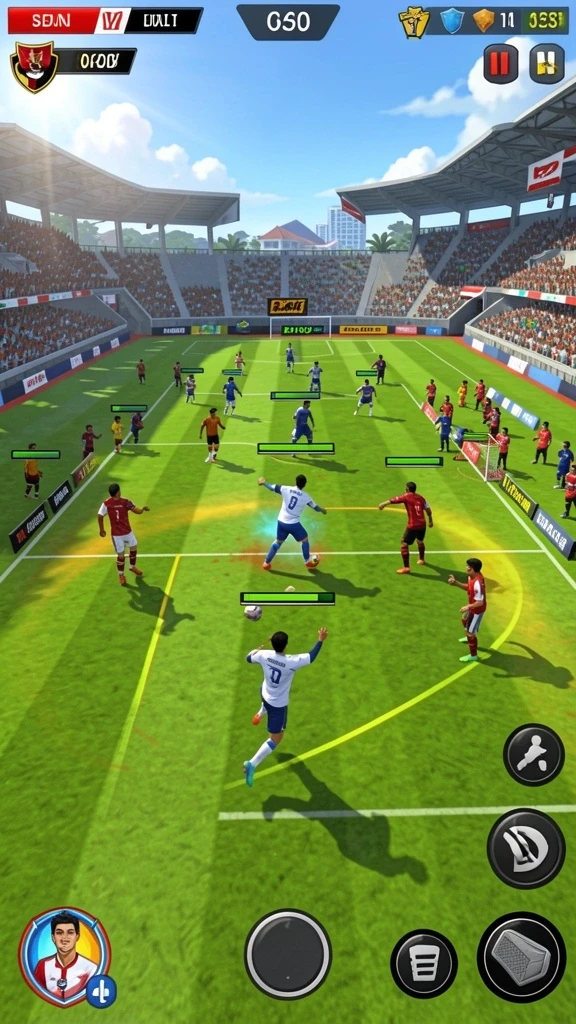 Screenshot menampilkan salah satu level menantang dalam MAINDUIT.