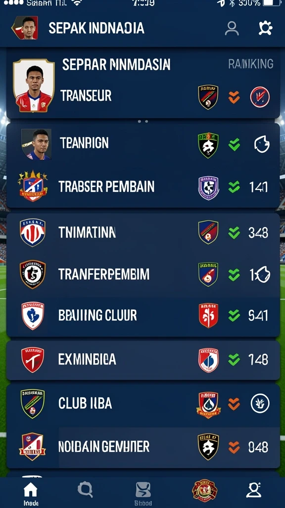 Fitur turnamen yang menantang dengan hadiah menarik.