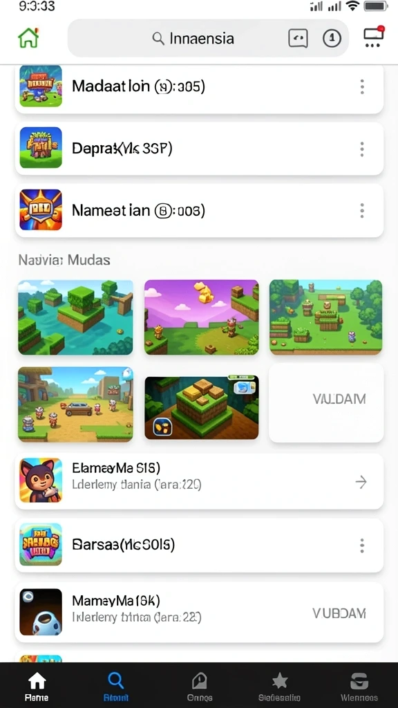 Mode permainan yang bervariasi untuk semua pemain.