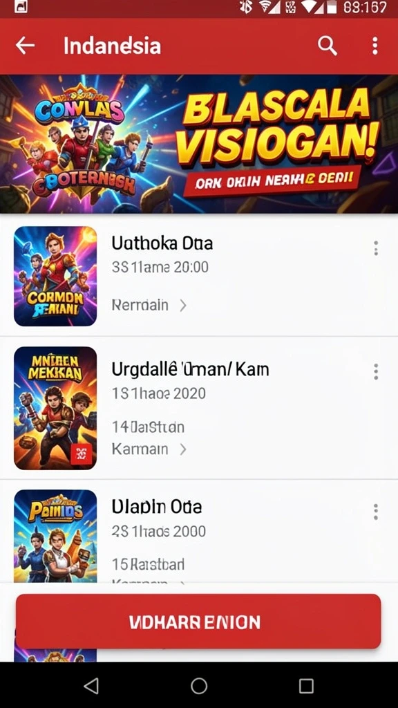 Tampilan antarmuka yang user-friendly dan menarik.
