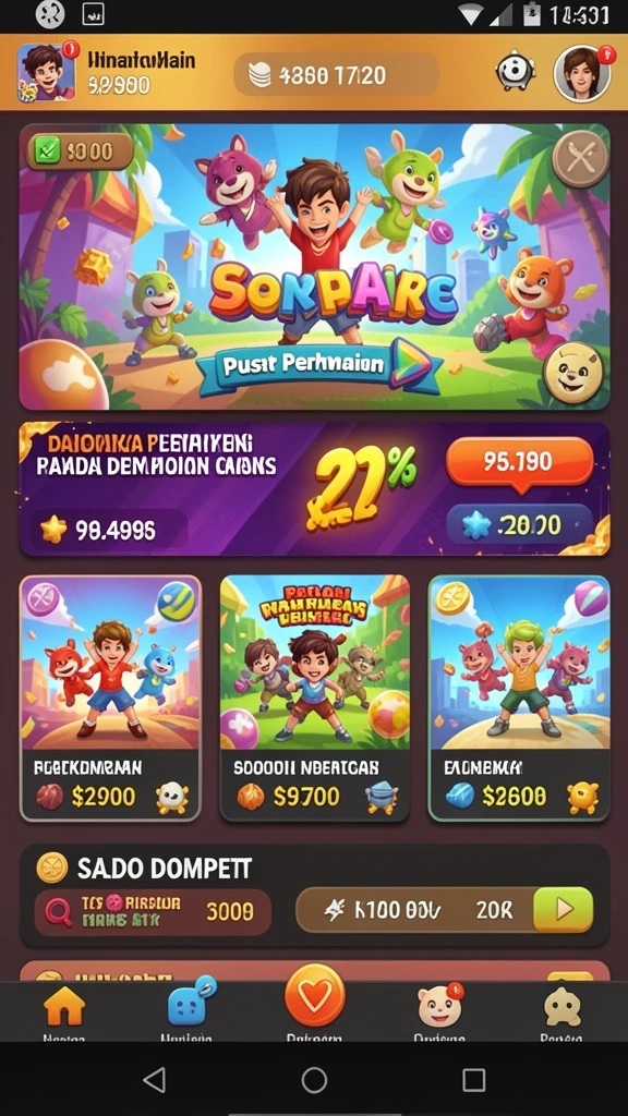Fitur interaksi komunitas yang memudahkan pemain bertukar informasi.