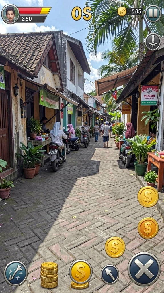 Antarmuka yang simpel dan mudah dipahami.