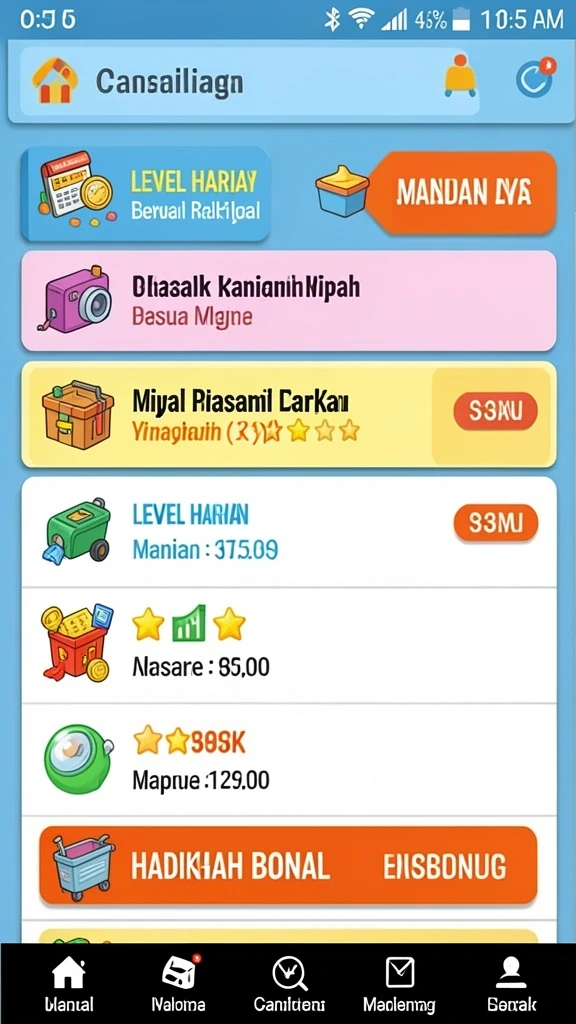 Sistem bonus yang menguntungkan bagi pemain.