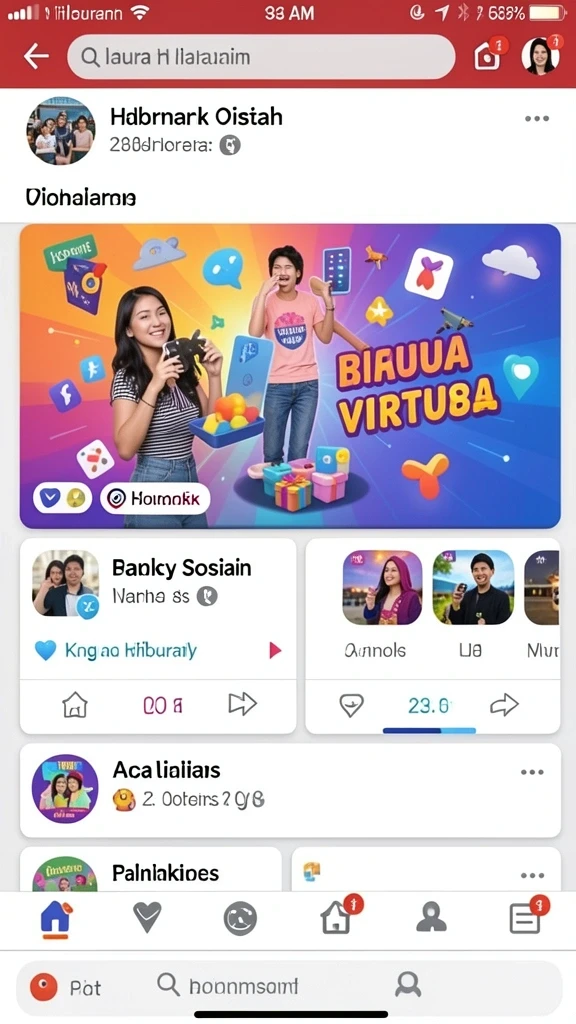 Beragam pilihan permainan yang dapat dinikmati pengguna.
