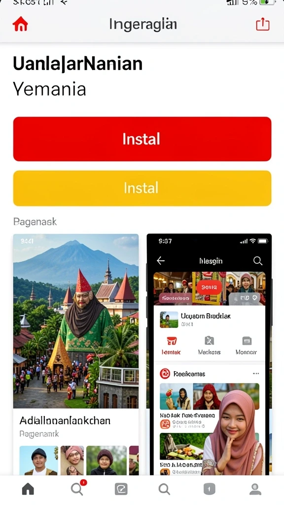 Tampilan karakter utama yang menawan dan penuh warna.
