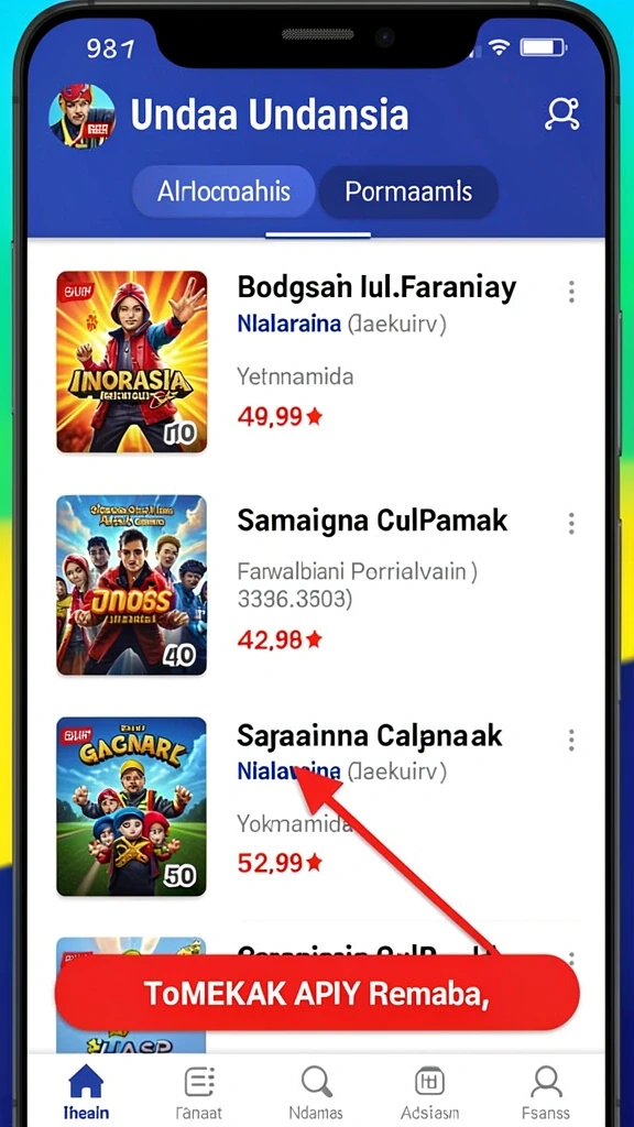 Tangkapan layar petualangan epik di RPZZZ.
