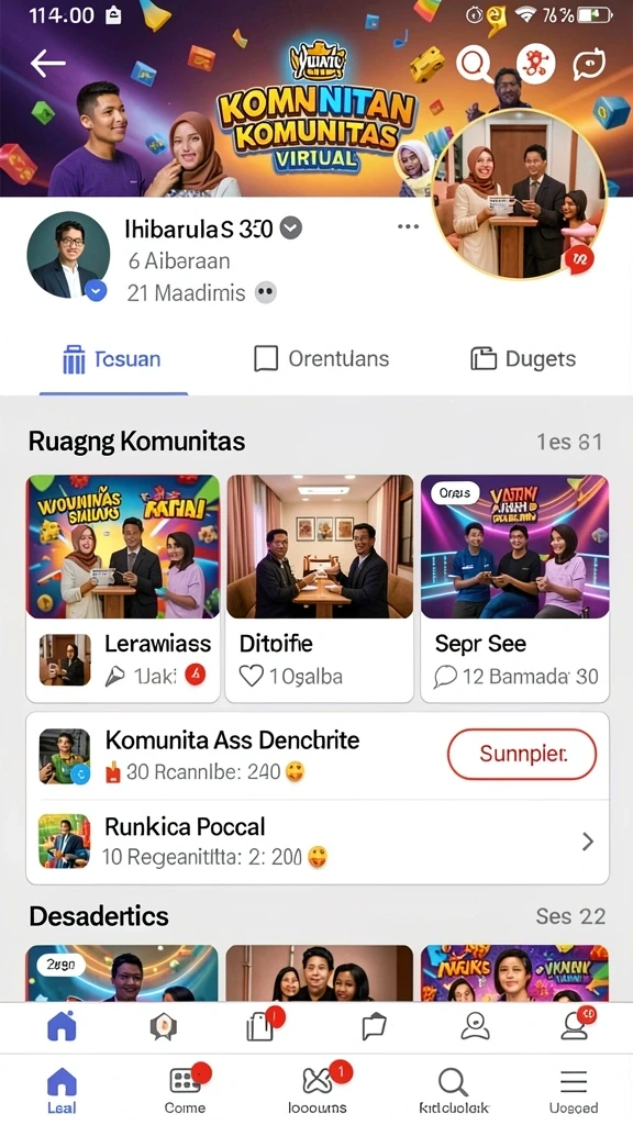 Beragam pilihan permainan yang menarik.